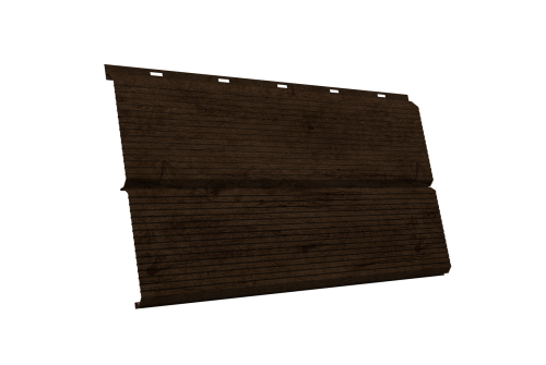 ЭкоБрус 0,345 Gofr GL 0.45 Print Elite с пленкой Antique Wood TwinColor