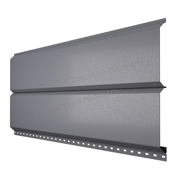 Сайдинг Металл Профиль Lбрус-15х240 (VALORI-20-Grey-0.5)