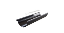 Желоб водосточный Металл Профиль PURMAN BLACK EDITION D125х3000 RAL 9005