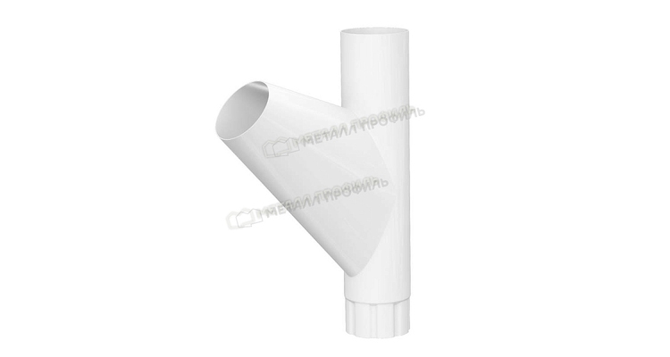 Тройник трубы Металл Профиль Foramina PUR D100 RAL 9010