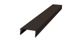 Крышка 30х20 жалюзи Texas 0,45 Drap RR 32 темно-коричневый (3м)