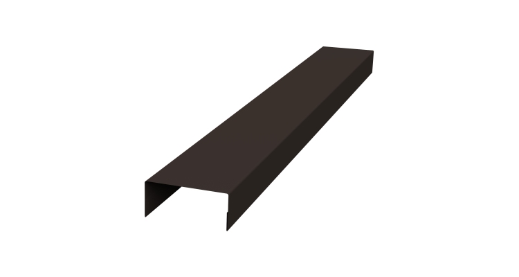 Крышка 30х20 жалюзи Texas 0,5 Satin Matt TX RR 32 темно-коричневый (3м)