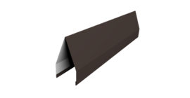 Ламель забора жалюзи Tokyo 0,5 Satin с пленкой RR 32 темно-коричневый